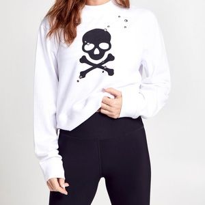 White Soul by SoulCycle Cropped Sweatshirt